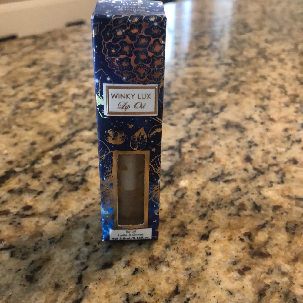 New in box WinkyLux Lip Oil: In the Stars